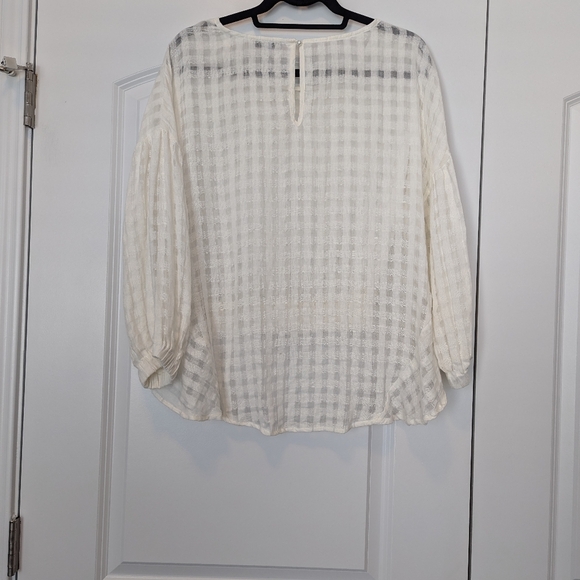 Fate Cream linen blouse - Picture 4 of 4